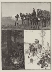 Tropas del Ejército Francés ejercitándose